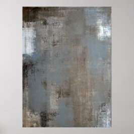 poster de arte abstracto neutral de 'Shade'