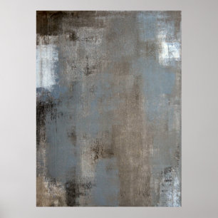 poster de arte abstracto neutral de 'Shade'