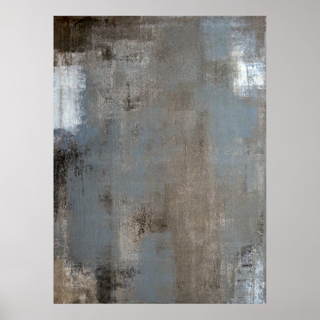 poster de arte abstracto neutral de 'Shade' (Frente)