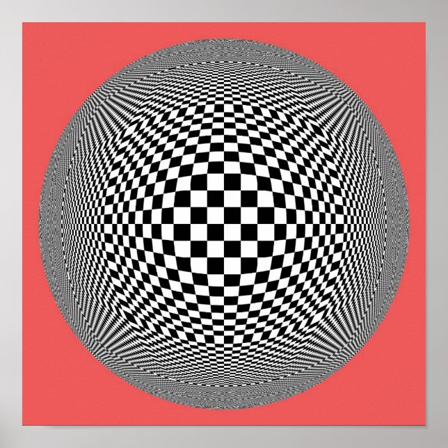 Póster de arte abstracto personalizado (Frente)