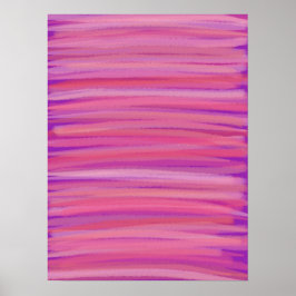 Póster de Arte Abstracto Toque Primaveral