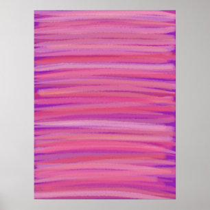 Póster de Arte Abstracto Toque Primaveral