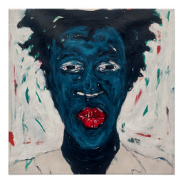 Póster de arte africano