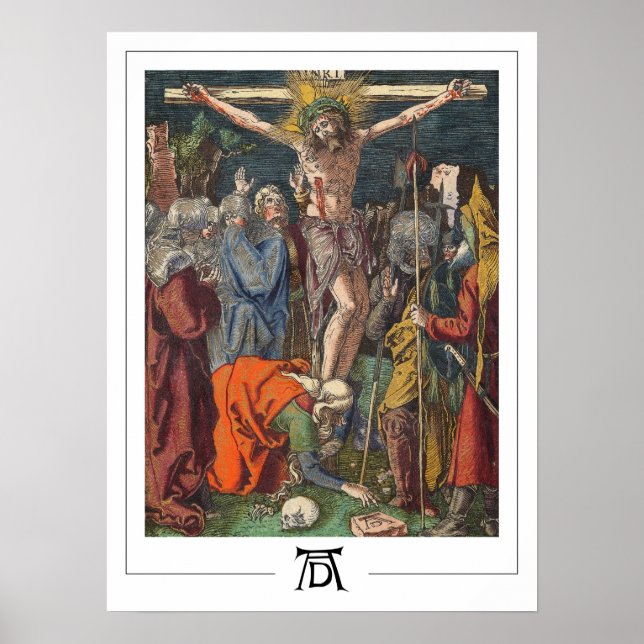 Poster de arte Albrecht Dürer Zedign #1 (Frente)