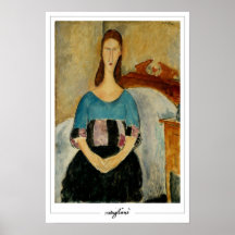 Poster de arte Amedeo Modigliani Zedign #1