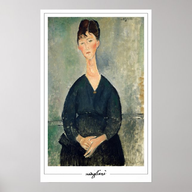 Poster de arte Amedeo Modigliani Zedign #15 (Frente)