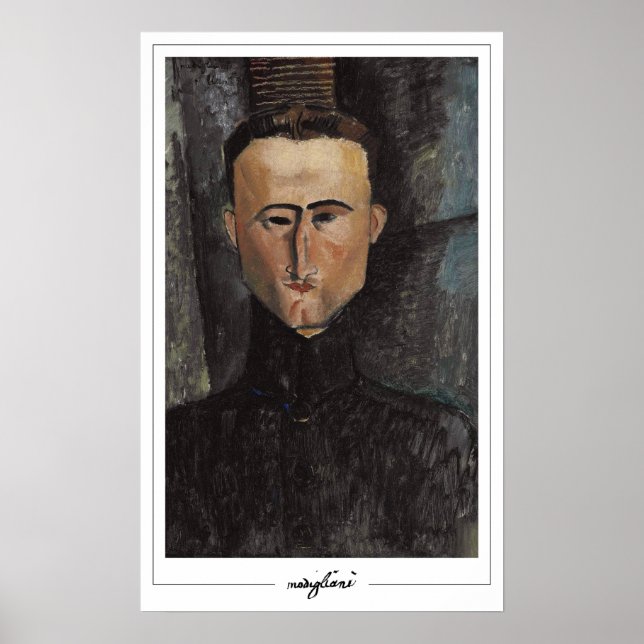 Poster de arte Amedeo Modigliani Zedign #167 (Frente)