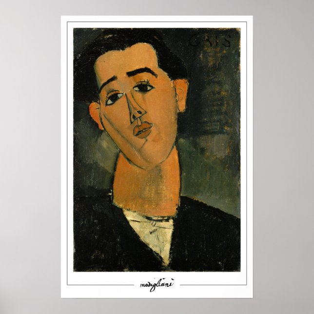 Poster de arte Amedeo Modigliani Zedign #3 (Frente)