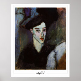 Poster de arte Amedeo Modigliani Zedign #304