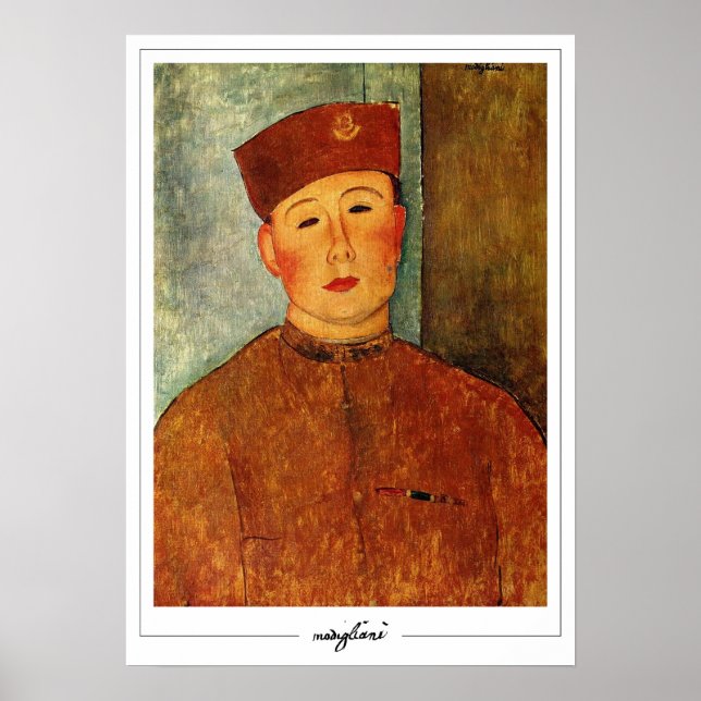 Poster de arte Amedeo Modigliani Zedign #57 (Frente)