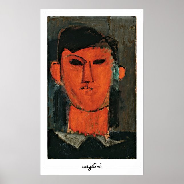 Poster de arte Amedeo Modigliani Zedign #6 (Frente)
