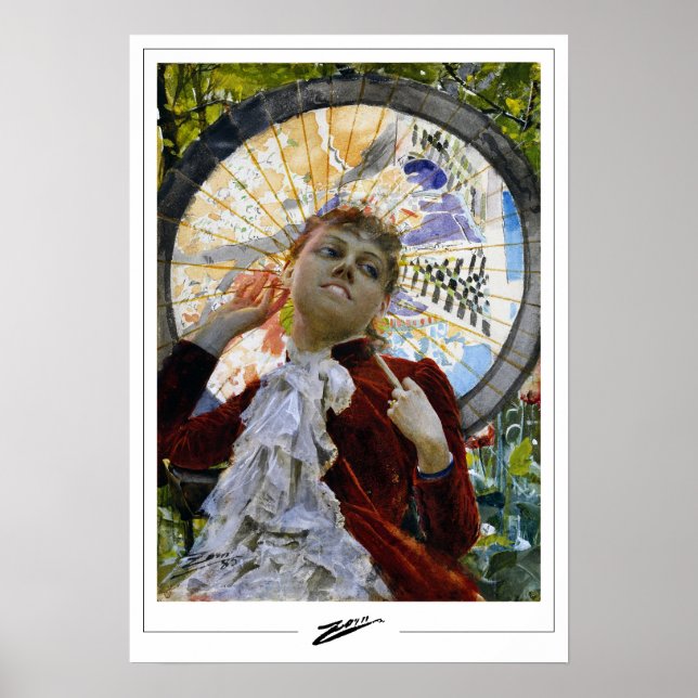 Póster de arte Anders Zorn Zedign #22 (Frente)