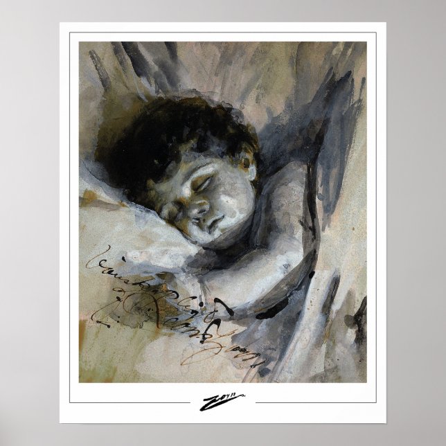Póster de arte Anders Zorn Zedign #276 (Frente)