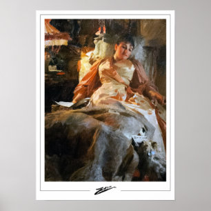 Póster de arte Anders Zorn Zedign #28