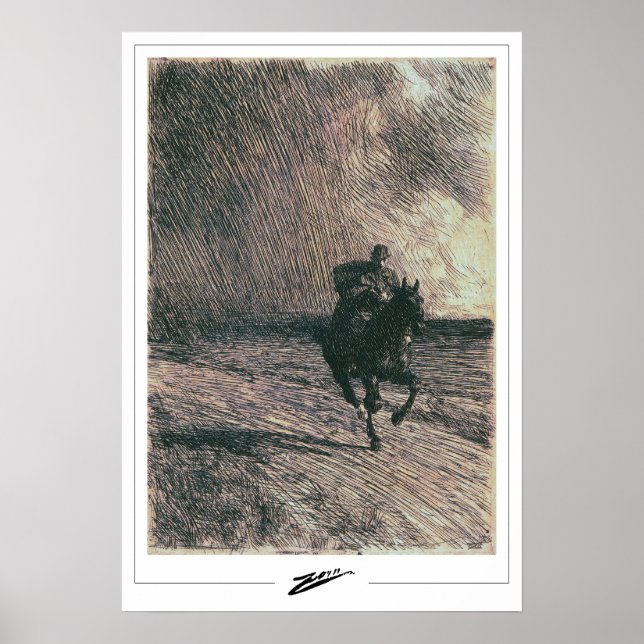 Póster de arte Anders Zorn Zedign #54 (Frente)