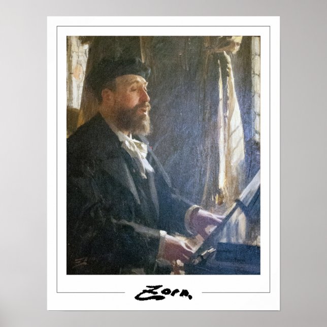 Póster de arte Anders Zorn Zedign #57 (Frente)