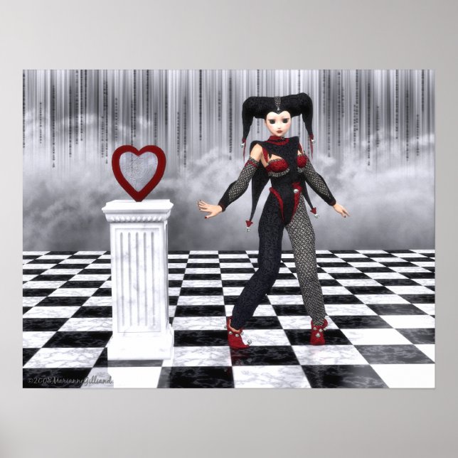 Poster de arte April Showers (Frente)