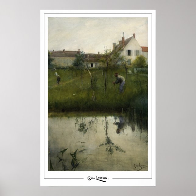 Póster de arte Carl Larsson Zedign #350 (Frente)