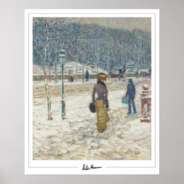 Póster de arte Childe Hassam Zedign #10 (Frente)