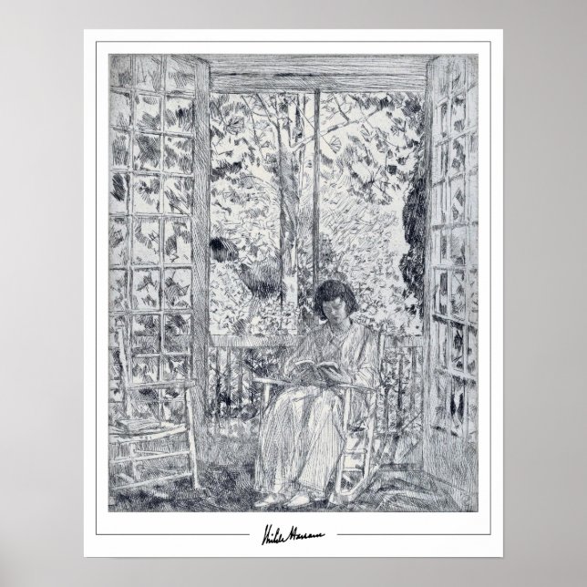 Poster de Arte Childe Hassam Zedign #147-2 (Frente)