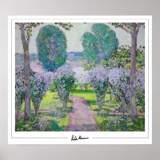 Poster de Arte Childe Hassam Zedign #286-2 (Frente)