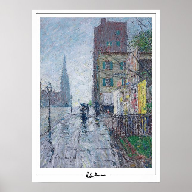 Poster de Arte Childe Hassam Zedign #378-2 (Frente)