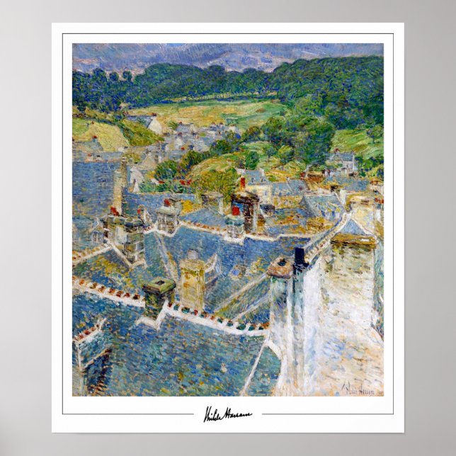 Poster de Arte Childe Hassam Zedign #402-2 (Frente)