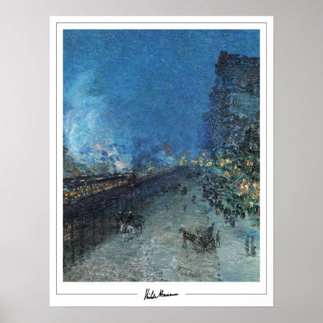 Poster de Arte Childe Hassam Zedign #437-2 (Frente)