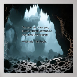 Poster de arte Companion Cave Fantasy