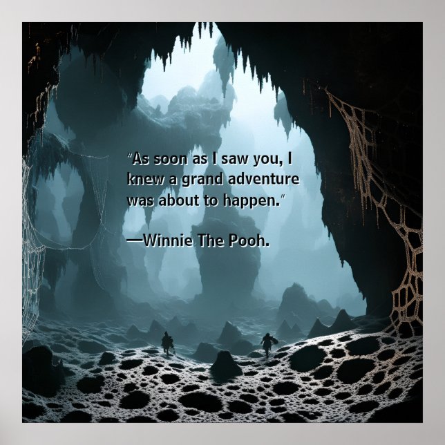 Poster de arte Companion Cave Fantasy (Frente)