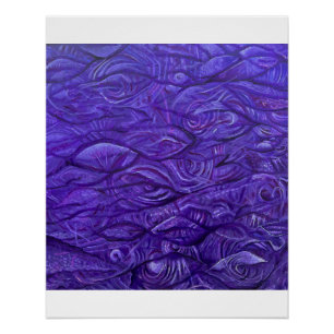 Poster de arte cósmico Whorl por Nefertara
