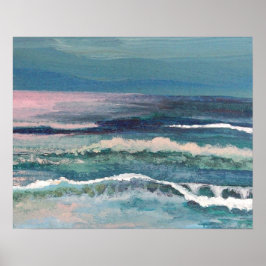 Poster de Arte Cricket Diane Beach - El océano del