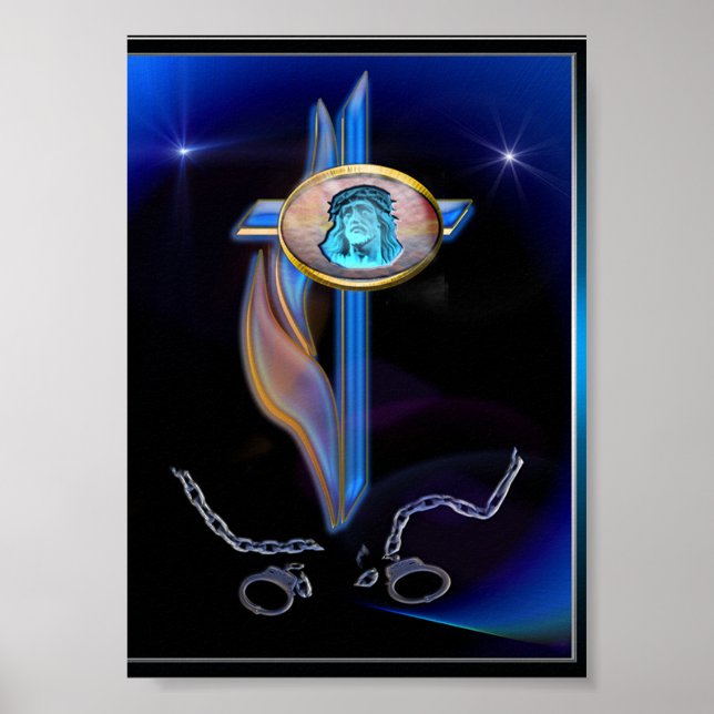 Poster de arte cristiano (Frente)