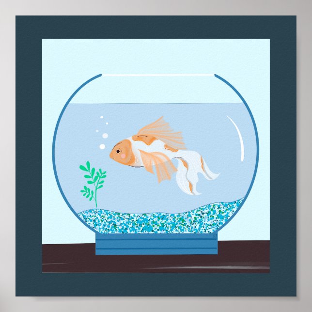 poster de arte cuadrado 8x8 (Frente)