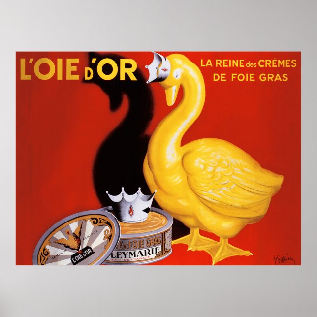 Poster de arte culinario de patatas fritas de époc (Frente)