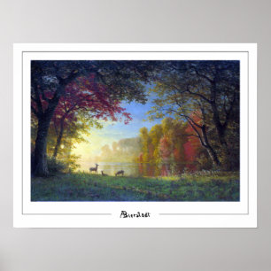 Póster de arte de Albert Bierstadt Zedign #11