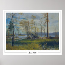 Póster de arte de Albert Bierstadt Zedign #15