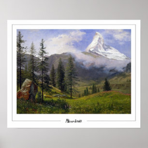 Póster de arte de Albert Bierstadt Zedign #271