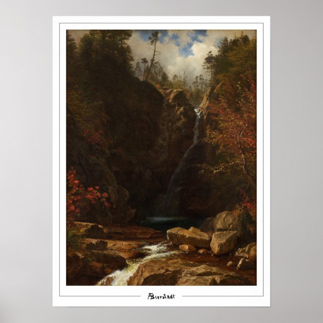 Póster de arte de Albert Bierstadt Zedign #3 (Frente)
