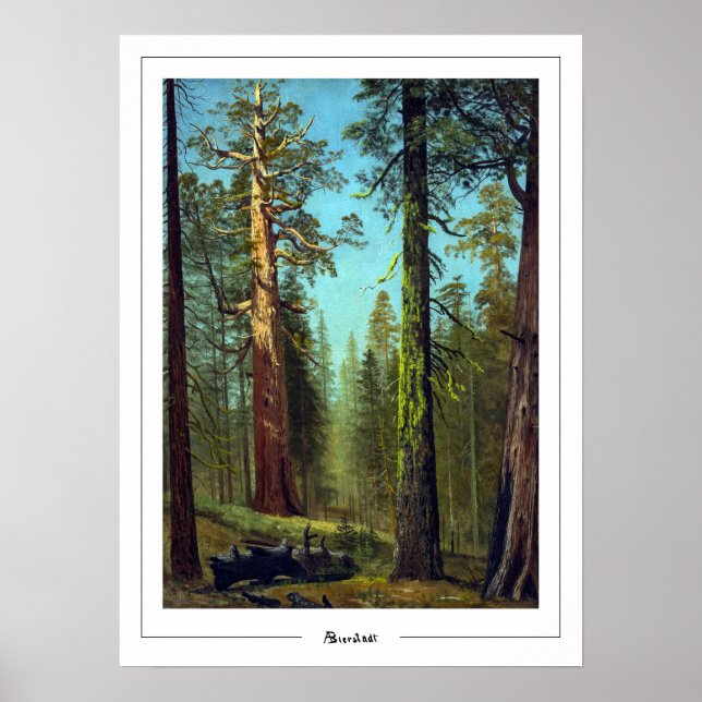 Póster de arte de Albert Bierstadt Zedign #31 (Frente)