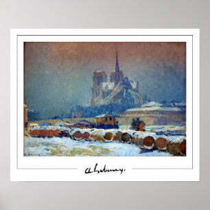 Póster de arte de Albert Lebourg Zedign #78