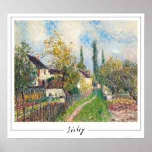Póster de arte de Alfred Sisley Zedign #15