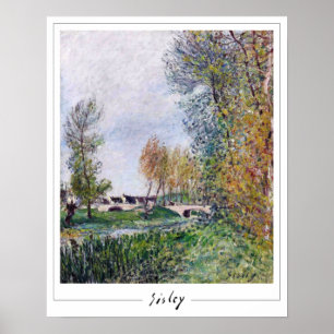 Póster de arte de Alfred Sisley Zedign #179