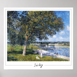 Póster de arte de Alfred Sisley Zedign #207