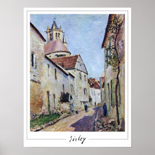 Póster de arte de Alfred Sisley Zedign #476