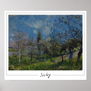 Póster de arte de Alfred Sisley Zedign #5