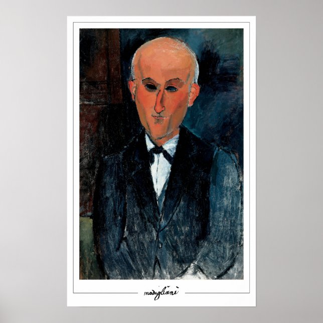 Póster de arte de Amedeo Modigliani Zedign #16 (Frente)