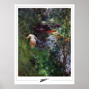 Póster de arte de Anders Zorn Zedign #3