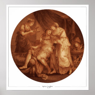 Póster de arte de Angelica Kauffman Zedign #106