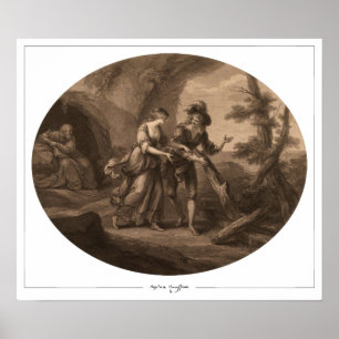Póster de arte de Angelica Kauffman Zedign #177